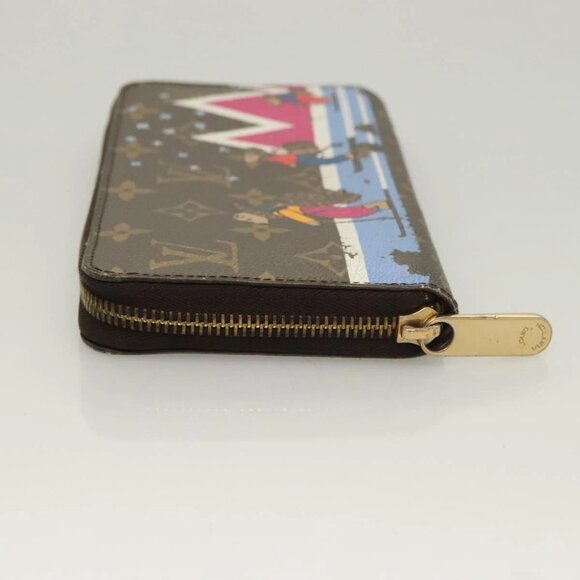 LOUIS VUITTON Monogram Holiday Collection Zippy Wallet M63379 LV Auth 130079 - Picture 8 of 16